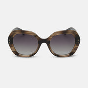 KAMILLA - Grey Geo Stripe I Smoke